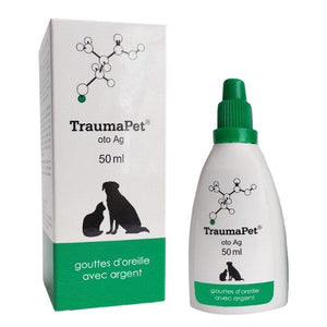 Goutte oreilles chat, TraumaPet® Oto Ag - TraumaPet France