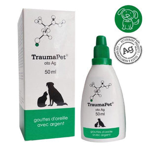 Goutte oreilles chien, TraumaPet® Oto Ag - TraumaPet France